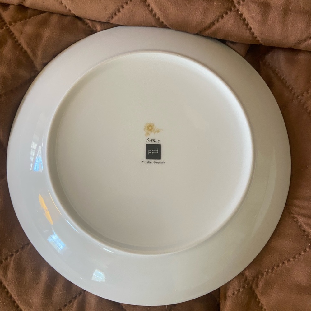 Decorative Multicolor Dinnerware Plate - Picture 15 of 15
